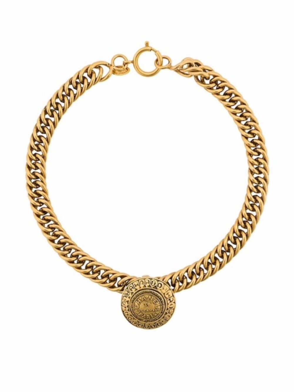 Chanel Cambon Double Chain Necklace